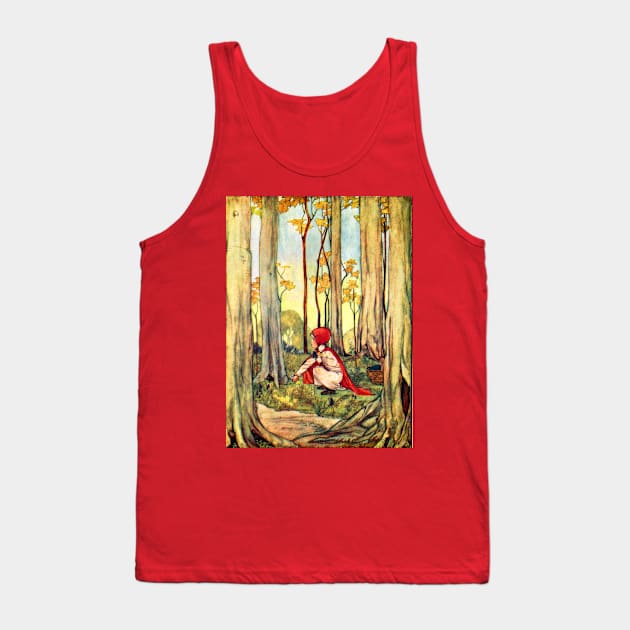 Red Riding Hood - Rie Cramer Tank Top by forgottenbeauty